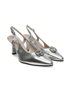 Sofia 8062 sandali donna in pelle argento