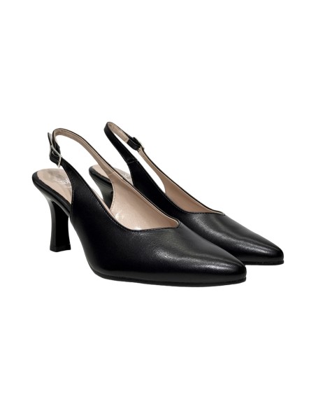 Sofia 8039 sandali donna in pelle nero