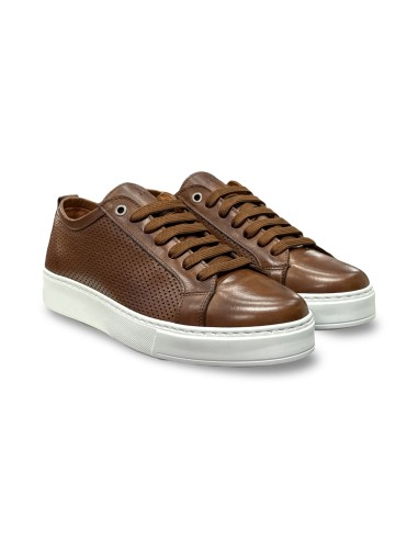 Exton 565 sneakers uomo in pelle effetto legno