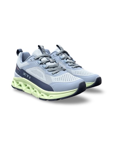 Xti 145180 sneakers donna in tessuto jeans multicolor