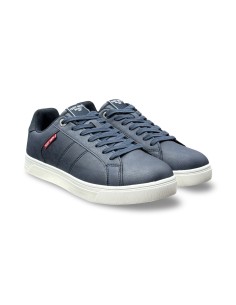 Teddy Smith 120307 sneakers uomo in pelle blu