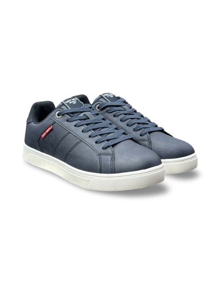 Teddy Smith 120307 sneakers uomo in pelle blu