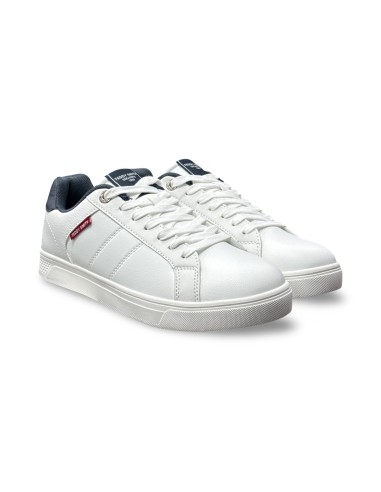 Teddy Smith 120307 sneakers uomo in pelle bianco
