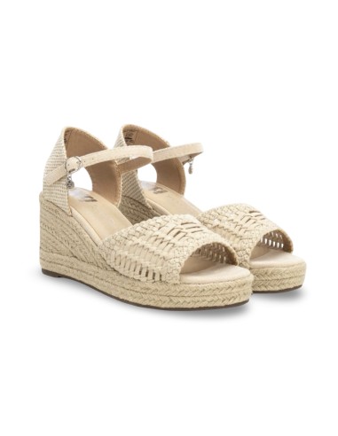 Xti 143975 sandali donna in tessuto beige