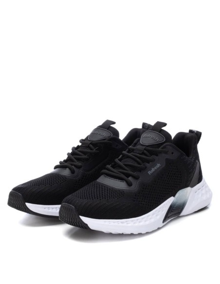Refresh 171715 sneakers donna in tessuto nero