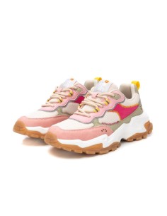 Refresh 172404 sneakers donna in pelle/tessuto fuxia multicolor