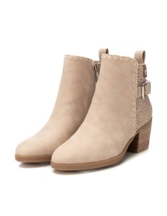 Refresh 172623 stivaletti donna in pelle beige