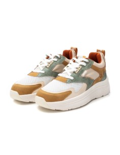 Refresh 172853 sneakers donna in camoscio beige multicolor