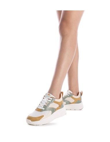 Refresh 172853 sneakers donna in camoscio beige multicolor