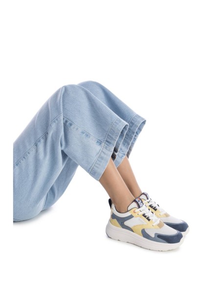 Refresh 172853 sneakers donna in camoscio jeans multicolor