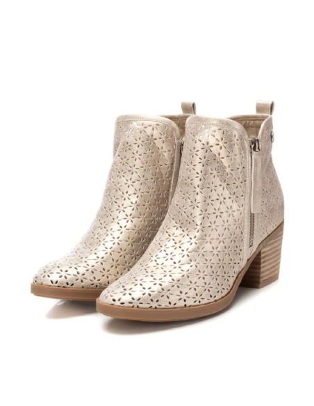 Refresh 172784 stivaletti donna in pelle color oro