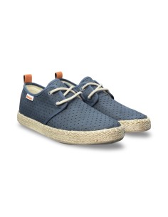 Refresh 175560 espadrillas uomo in pelle blu