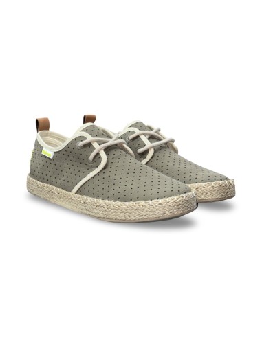 Refresh 175560 espadrillas uomo in pelle khaki
