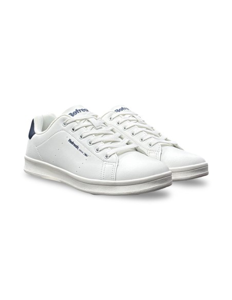Refresh 175546 sneakers uomo in pelle bianco/blu