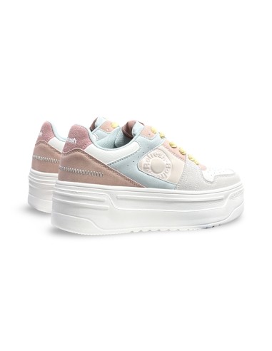 Refresh 172408 sneakers donna in pelle/camoscio multicolor