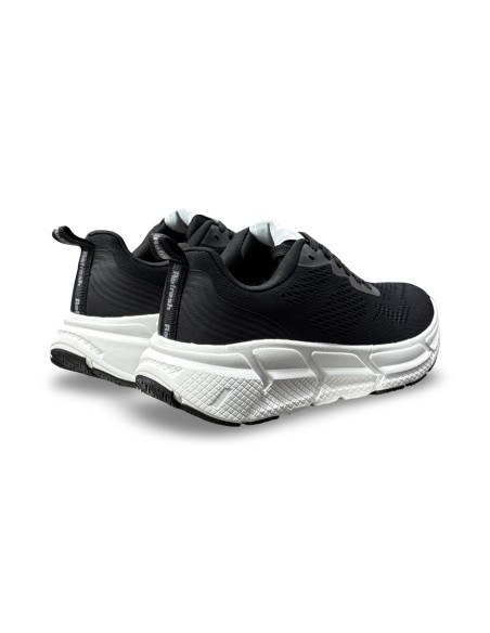 Refresh 175022 sneakers donna in tessuto nero