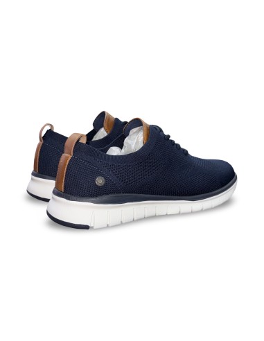 Refresh 175520 sneakers uomo in tessuto blu