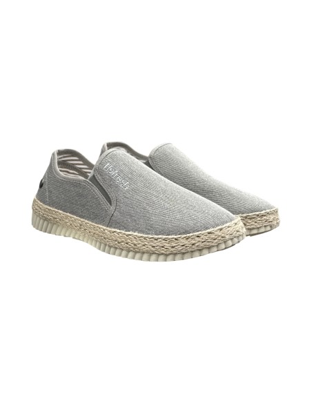 Refresh 175522 espadrillas uomo in tessuto khaki