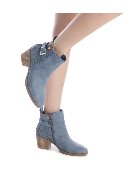 Refresh 172623 stivaletti donna in pelle color jeans