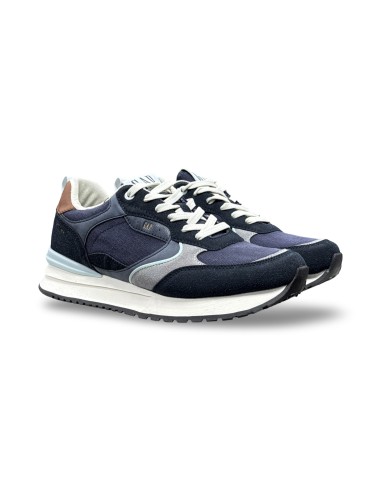 Gap GPM6132280040 sneakers uomo in camoscio/tessuto blu