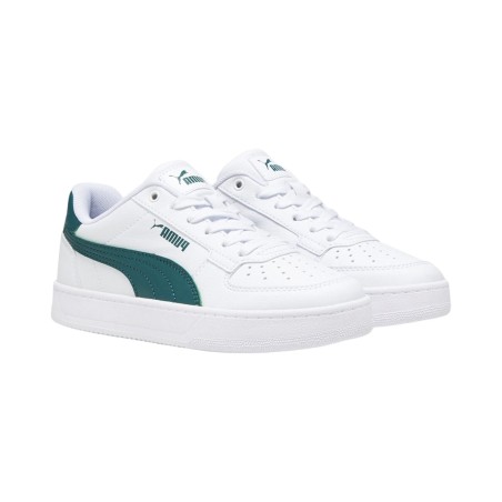 Puma Caven 2.0 JR 393837 06 sneakers da ragazzo in bianco e verde