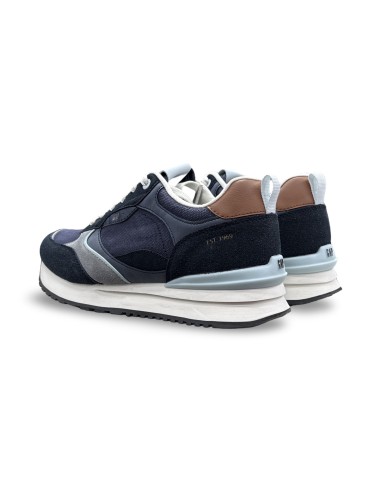 Gap GPM6132280040 sneakers uomo in camoscio/tessuto blu