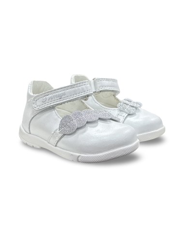 Primigi 1412222 ballerine bambina in pelle bianco perla