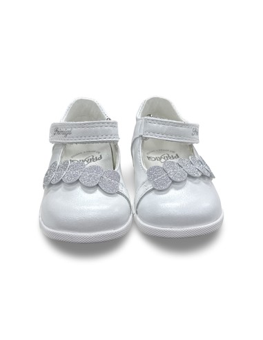 Primigi 1412222 ballerine bambina in pelle bianco perla