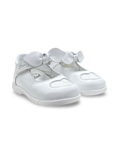 Primigi 1412100 ballerine bambina in nappa soft bianco