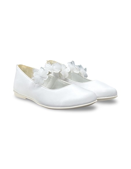 Primigi 1428100 ballerine bambina in nappa soft bianco