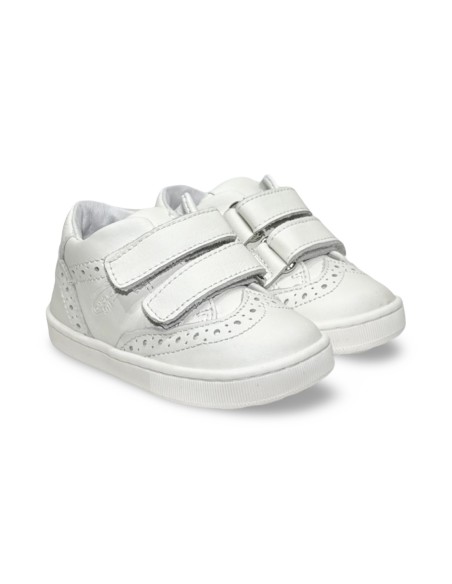 Balducci Soft CITA5828B sneakers bambino in pelle bianco
