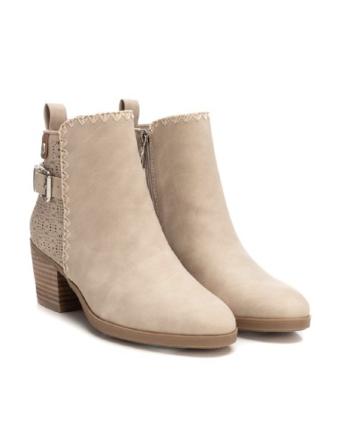 Refresh 172623 stivaletti donna in pelle beige