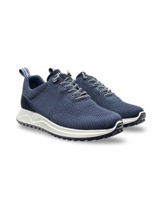 Igi&Co 1118511 sneakers uomo in tessuto traspirante blu