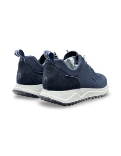 Igi&Co 1118511 sneakers uomo in tessuto traspirante blu 2