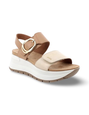 Igi&Co 7677644 sandali donna in pelle visone platino