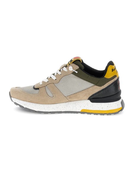 Lotto Tokyo Shibuya 221120-CDM sneakers uomo in camoscio/rete beige