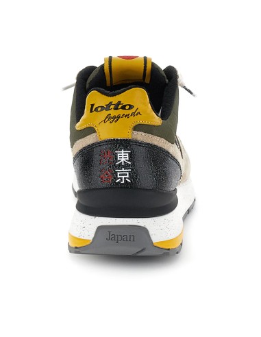 Lotto Tokyo Shibuya 221120-CDM sneakers uomo in camoscio/rete beige