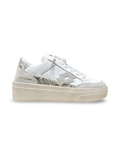 Lotto Leggenda Back Python W 223678 DM0 sneakers donna in pelle/pitone bianco