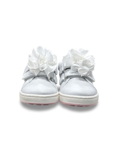 Balducci Soft CITA7202B sneakers bambina in pelle bianco/cipria