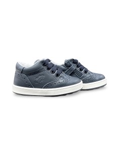 Balducci Soft CITA6762C sneakers bambino in pelle blu 2