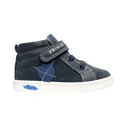 Primigi 2903211 sneakers bambino in pelle e camoscio blu