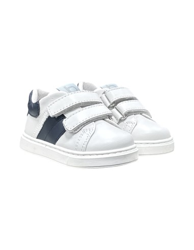 Balducci CITA7234 sneakers bambino in pelle bianco/blu