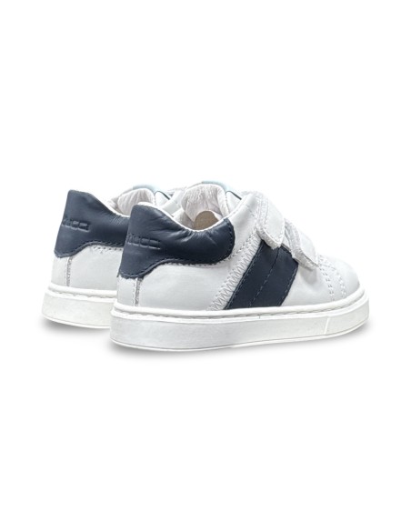 Balducci CITA7234 sneakers bambino in pelle bianco/blu