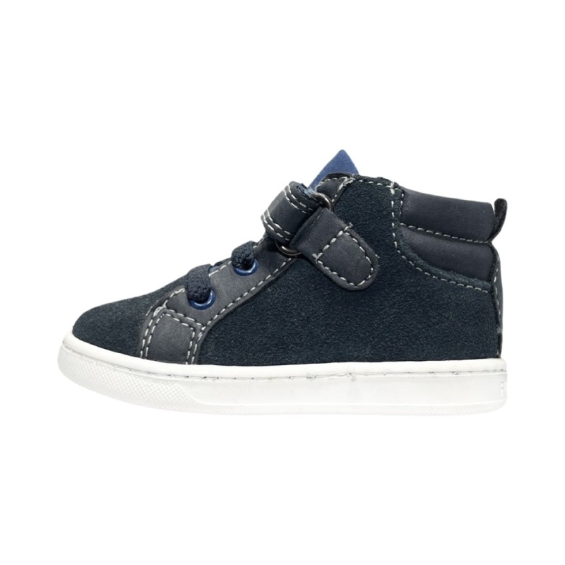 Primigi 2903211 sneakers bambino in pelle e camoscio blu