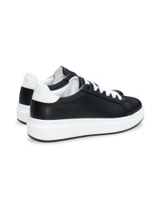 Keys K-12021 sneakers uomo in pelle nero/bianco 2