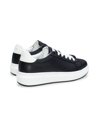 Keys K-12021 sneakers uomo in pelle nero/bianco