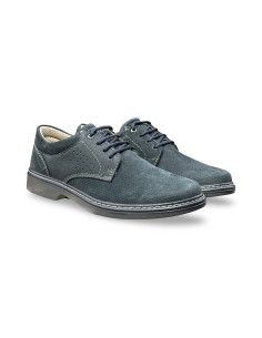 Enval Soft 1214511 scarpe uomo in pelle nabuk blu