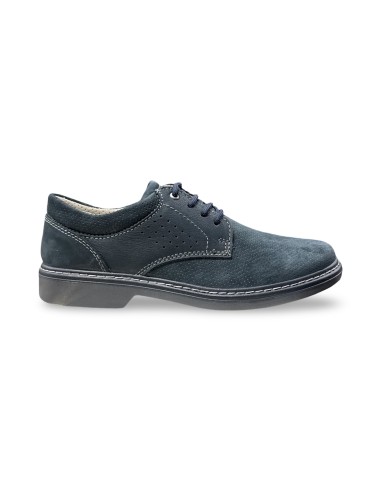 Enval Soft 1214511 scarpe uomo in pelle nabuk blu