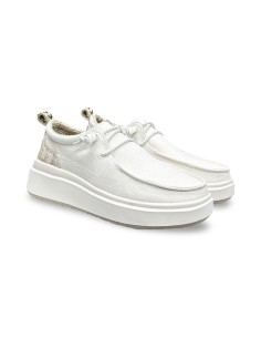 Jeep Nature Wallabee JL61530A espadrillas donna in tessuto bianco
