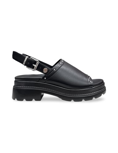 Refresh 175157 sandali donna in pelle nero